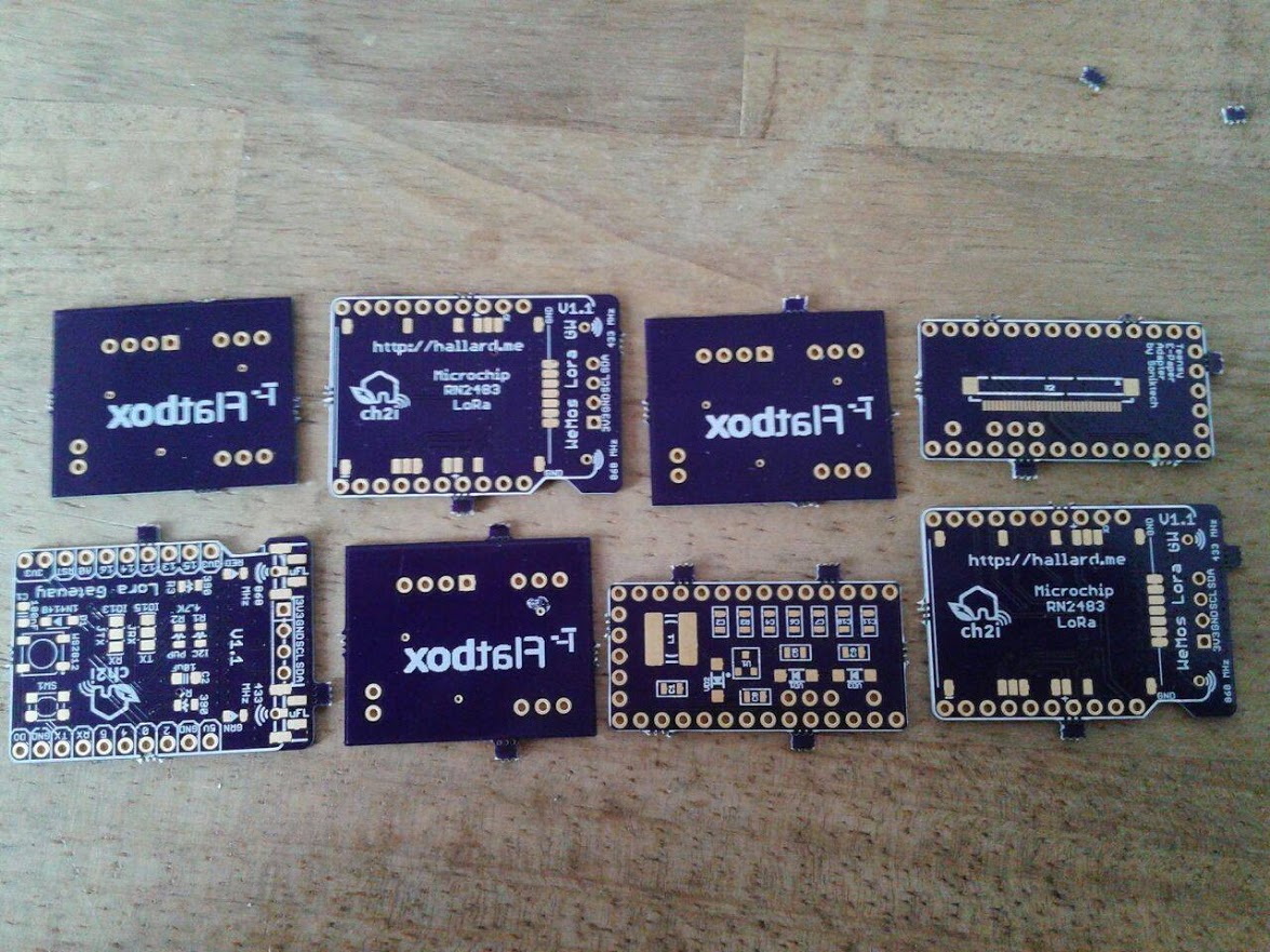 Custom PCB Design — Flatbox LoRa Boards